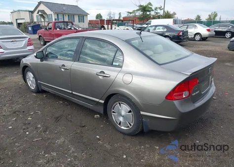2008 Honda Civic Hybrid из США, поврежденный, VIN JHMFA36278S016096